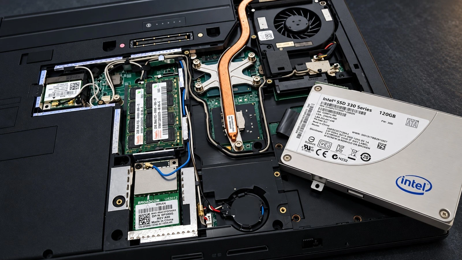 Wymiana dysku HDD na SSD w laptopie